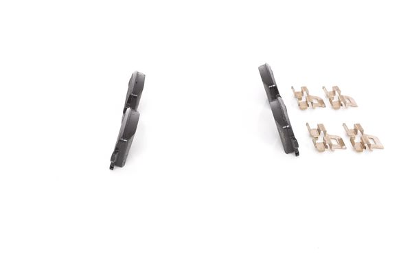 Комплект гальмівних накладок, дискове гальмо 0 986 494 649 BOSCH #3