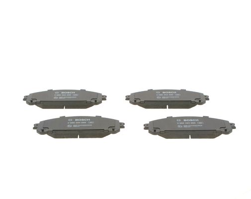 Комплект гальмівних накладок, дискове гальмо 0 986 494 686 BOSCH #5