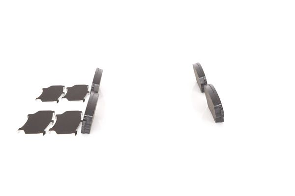 Комплект гальмівних накладок, дискове гальмо 0 986 494 711 BOSCH #1