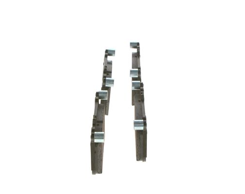 Комплект гальмівних накладок, дискове гальмо 0 986 494 780 BOSCH #3