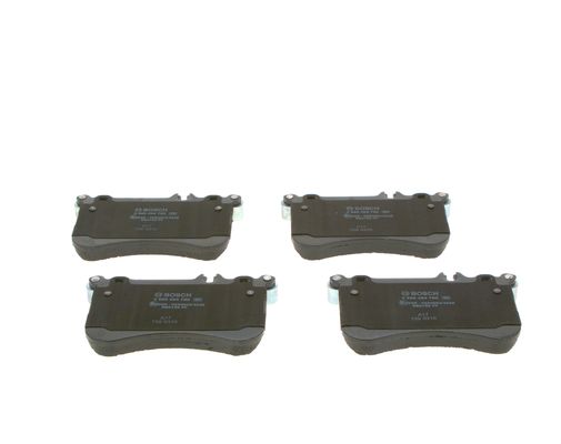 Комплект гальмівних накладок, дискове гальмо 0 986 494 780 BOSCH #5