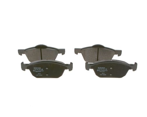 Комплект гальмівних накладок, дискове гальмо   0 986 494 785   BOSCH