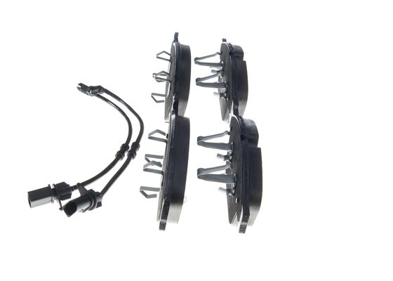 Комплект гальмівних накладок, дискове гальмо 0 986 494 987 BOSCH #1