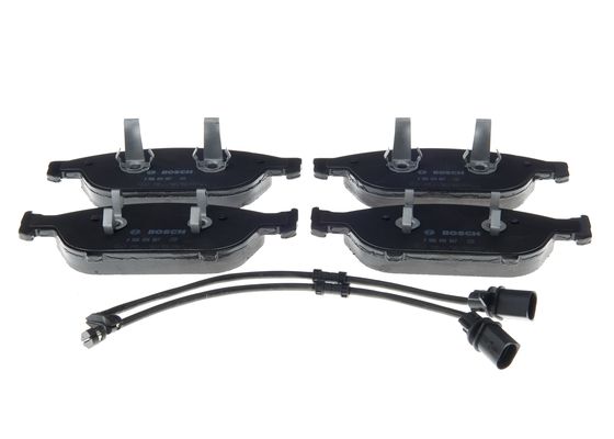 Комплект гальмівних накладок, дискове гальмо 0 986 494 987 BOSCH #5