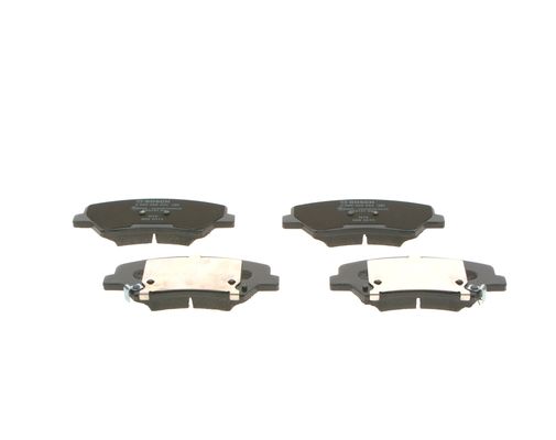 Комплект гальмівних накладок, дискове гальмо 0 986 495 343 BOSCH #5