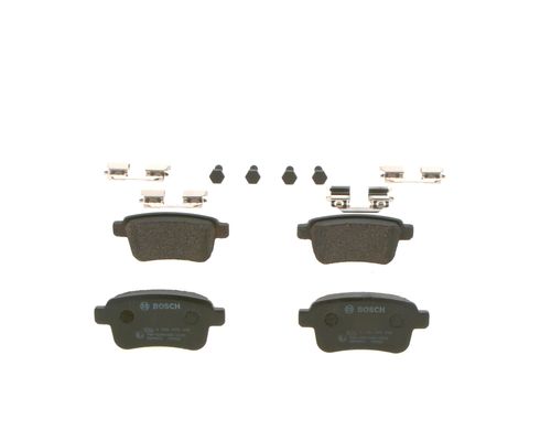 Комплект гальмівних накладок, дискове гальмо 0 986 495 418 BOSCH #2