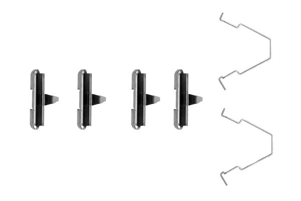 Комплектующие, колодки дискового тормоза   1 987 474 280   BOSCH