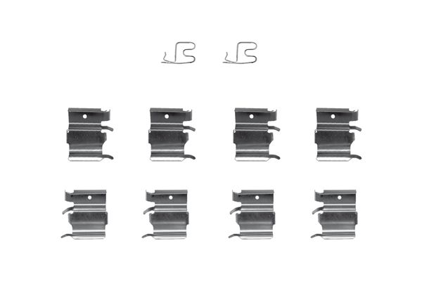 Комплект приладдя, накладка дискового гальма   1 987 474 381   BOSCH
