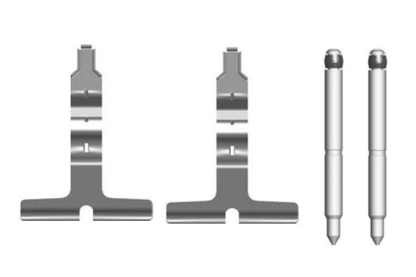 Комплектующие, колодки дискового тормоза   1 987 474 430   BOSCH