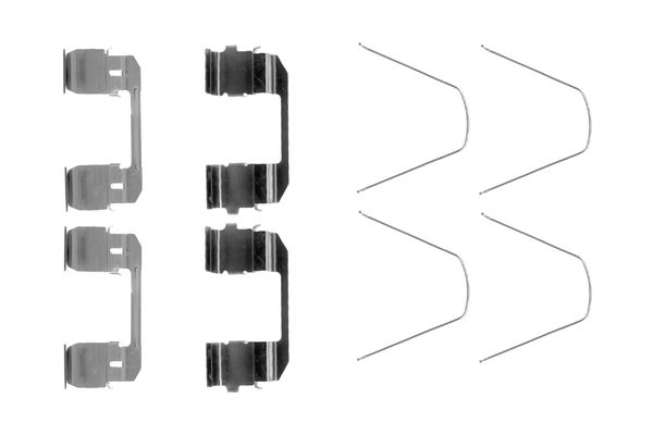 Комплект приладдя, накладка дискового гальма   1 987 474 466   BOSCH