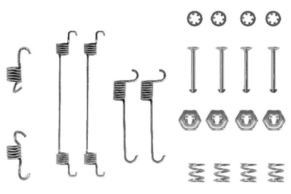 Комплект приладдя, гальмівна колодка   1 987 475 220   BOSCH