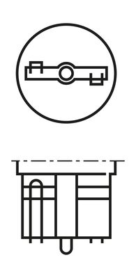 Лампа накаливания, стояночные огни / габаритные фонари 1 987 301 098 BOSCH #6