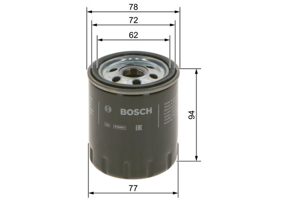 Оливний фільтр F 026 407 268 BOSCH #4