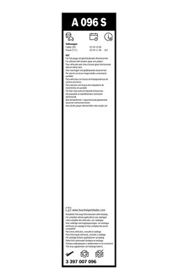 Щітка двірника 3 397 007 096 BOSCH #3