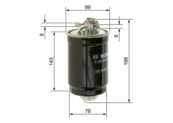 Топливный фильтр 0 450 906 274 BOSCH #4