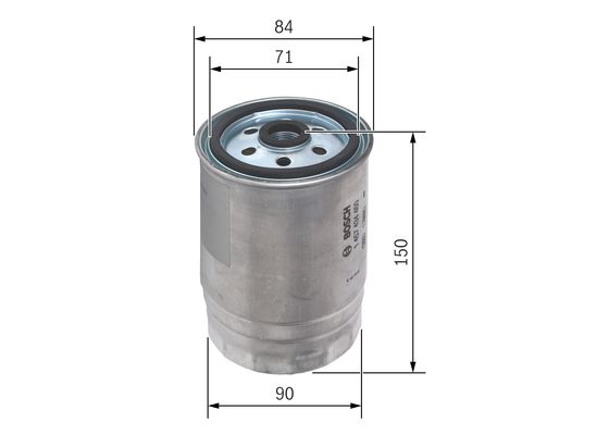 Фільтр палива 1 457 434 460 BOSCH #4