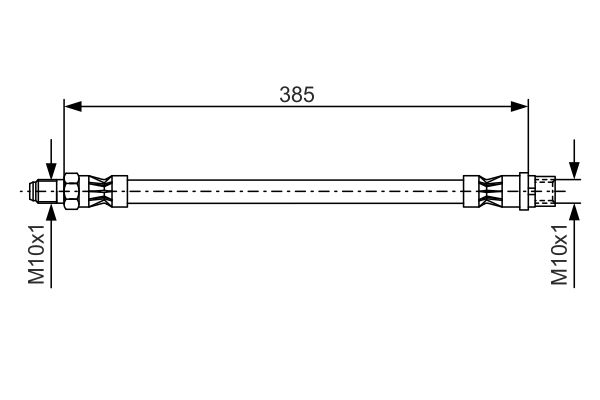 Тормозной шланг   1 987 476 439   BOSCH