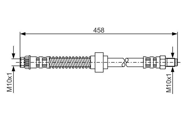 Тормозной шланг   1 987 476 730   BOSCH