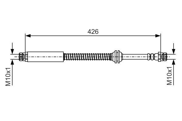Гальмівний шланг 1 987 481 984 BOSCH #4