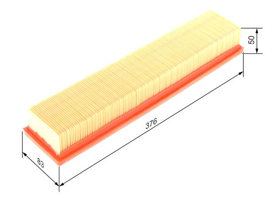 Повітряний фільтр 0 986 TF0 031 BOSCH #4