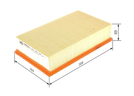 Повітряний фільтр 1 457 429 792 BOSCH #4