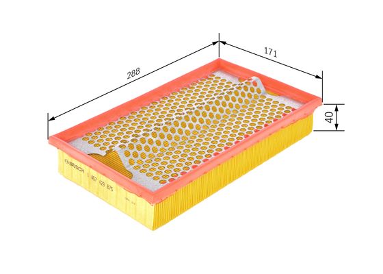 Воздушный фильтр 1 457 429 875 BOSCH #4