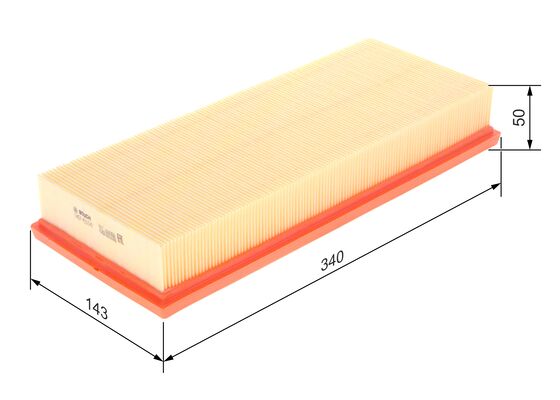 Воздушный фильтр 1 457 433 047 BOSCH #4