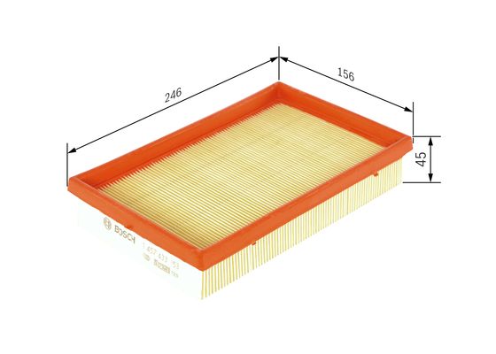 Повітряний фільтр 1 457 433 153 BOSCH #4