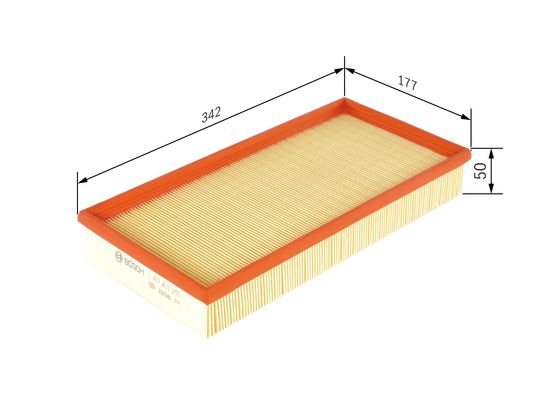Повітряний фільтр 1 457 433 250 BOSCH #4