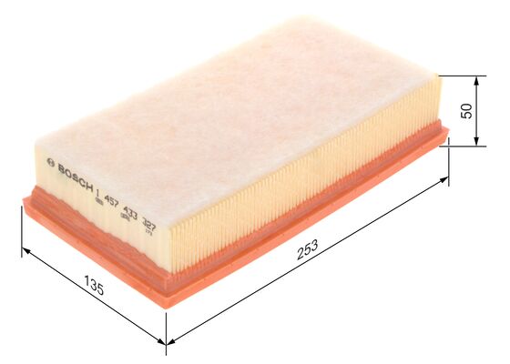 Воздушный фильтр 1 457 433 327 BOSCH #4