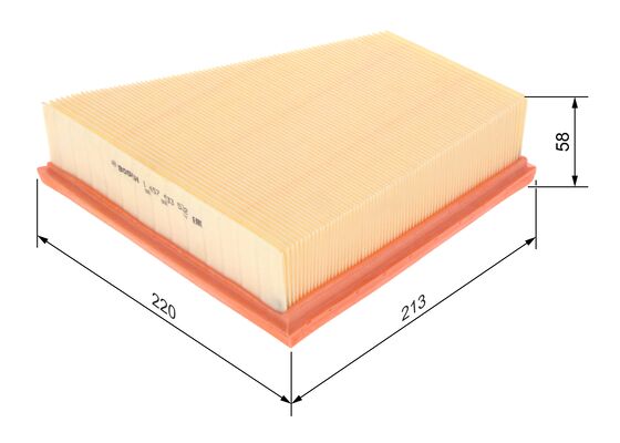 Повітряний фільтр 1 457 433 532 BOSCH #4