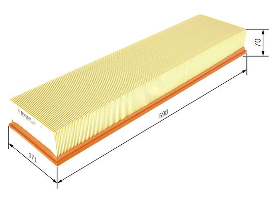 Повітряний фільтр 1 457 433 626 BOSCH #4