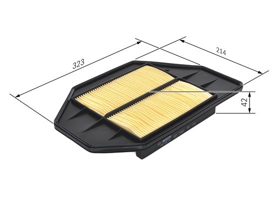 Повітряний фільтр 1 987 429 178 BOSCH #4