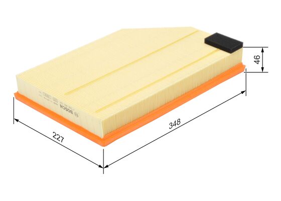 Воздушный фильтр F 026 400 181 BOSCH #4