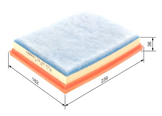 Воздушный фильтр F 026 400 613 BOSCH #4