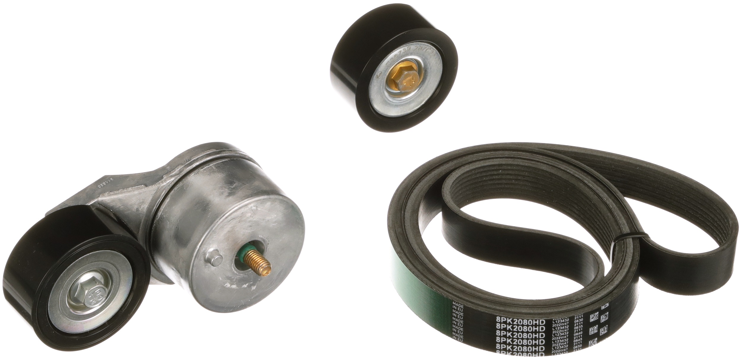 Поликлиновой ременный комплект   K048PK2080HD   GATES