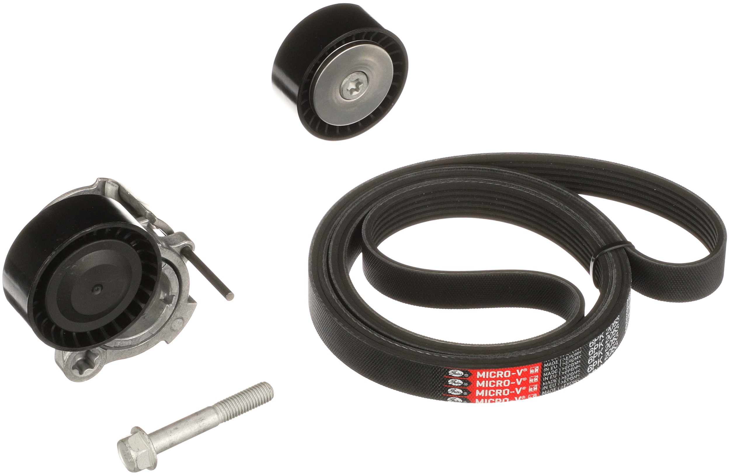 Поликлиновой ременный комплект   K076PK2063   GATES