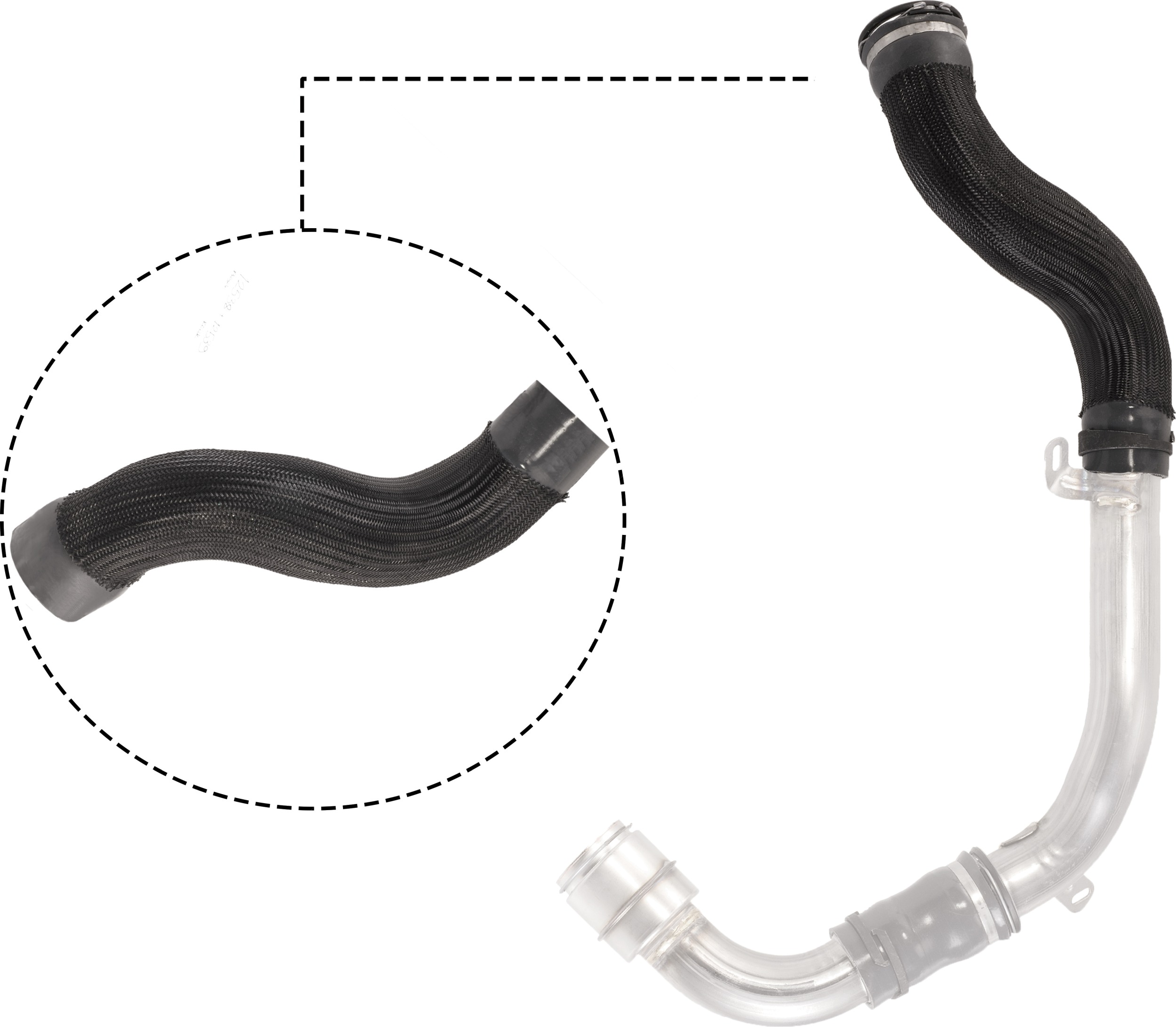 Трубка нагнетаемого воздуха, GATES 09-0523 Трубка нагнетаемого воздуха, GATES 09-0523