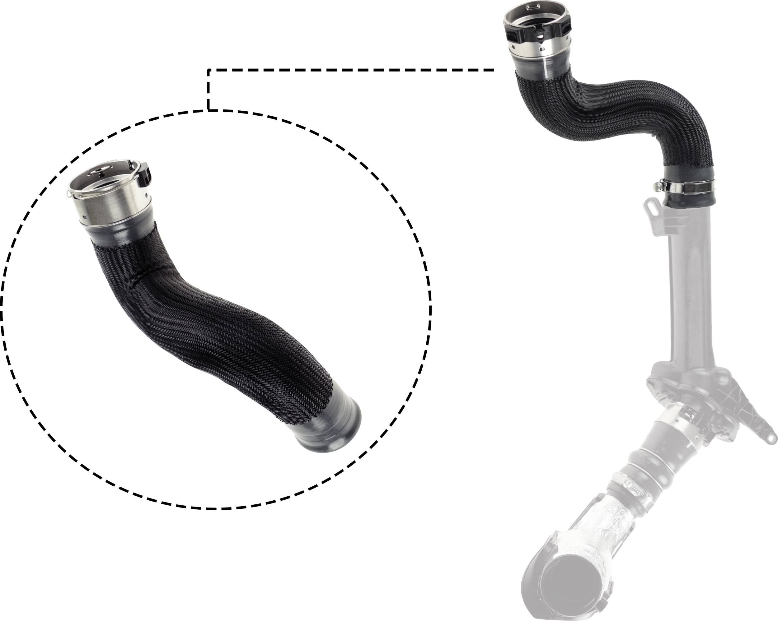 Трубка нагнетаемого воздуха, GATES 09-0945 Трубка нагнетаемого воздуха, GATES 09-0945