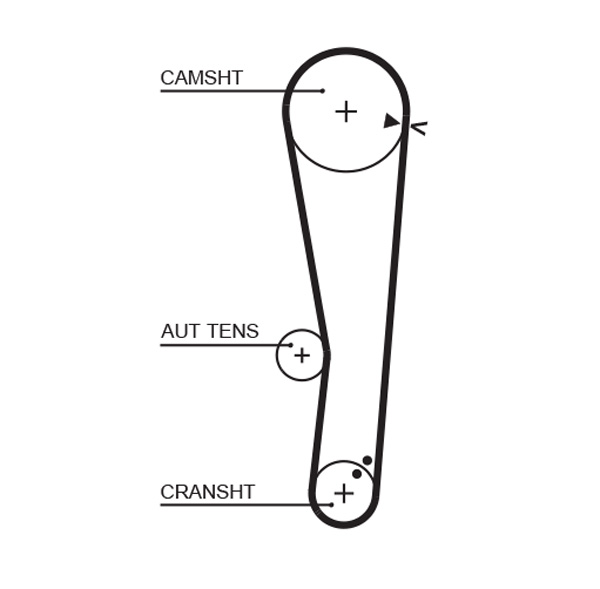 Зубчатый ремень   5568XS   GATES