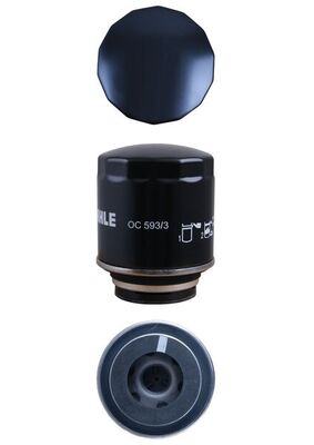 Масляный фильтр OC 593/3 KNECHT #1