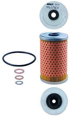 Масляный фильтр OX 34D KNECHT #1