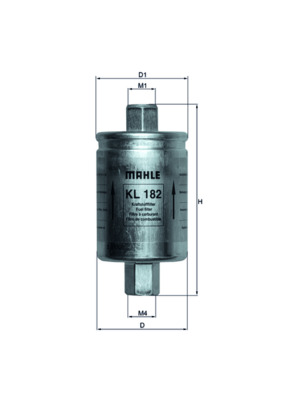 Фільтр палива   KL 182   KNECHT