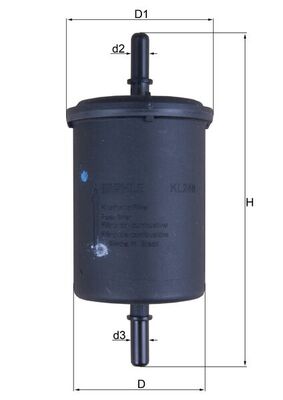 Фільтр палива   KL 248   KNECHT