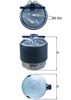 Топливный фильтр   KL 440/41   KNECHT