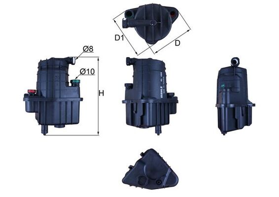 Фільтр палива   KL 469   KNECHT