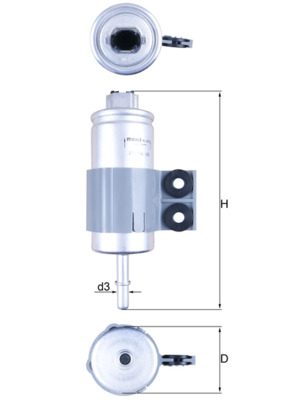 Топливный фильтр   KL 510   KNECHT