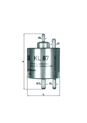 Топливный фильтр   KL 87   KNECHT