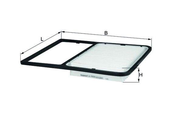 Повітряний фільтр   LX 2029   KNECHT