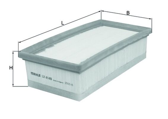 Воздушный фильтр, KNECHT LX 4149 Воздушный фильтр, KNECHT LX 4149